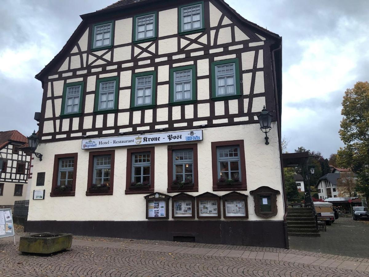 Hotel Krone Post Gersfeld Exterior foto