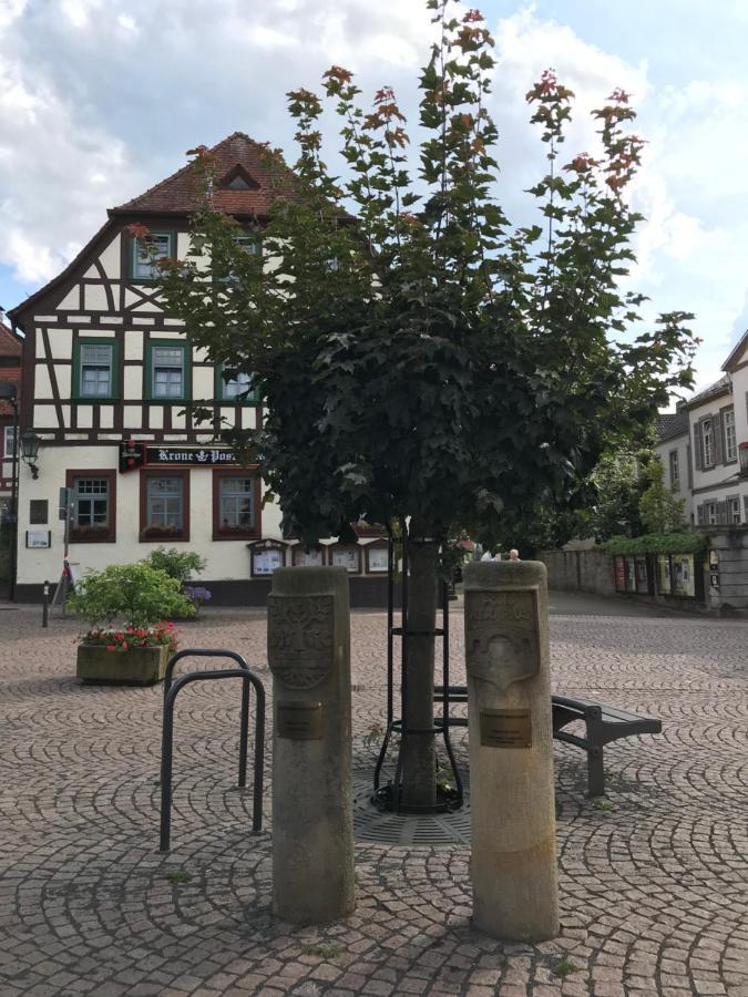 Hotel Krone Post Gersfeld Exterior foto